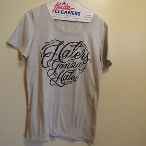 Cheeky's Haters Gonna Hate T Shirt L
